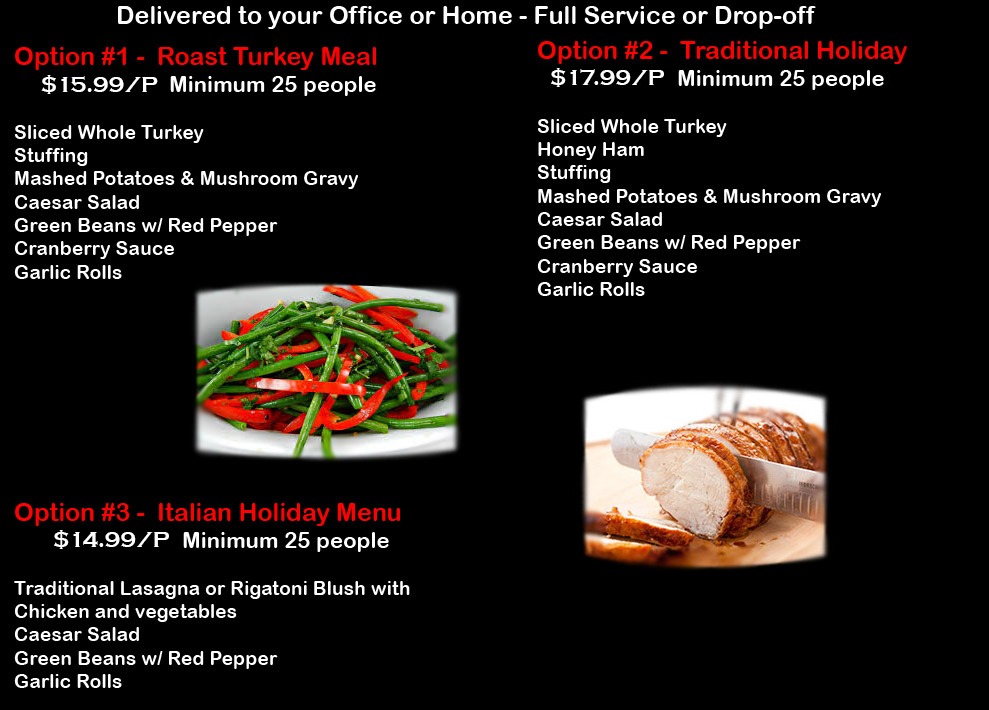 Office Holiday Catering Orange County